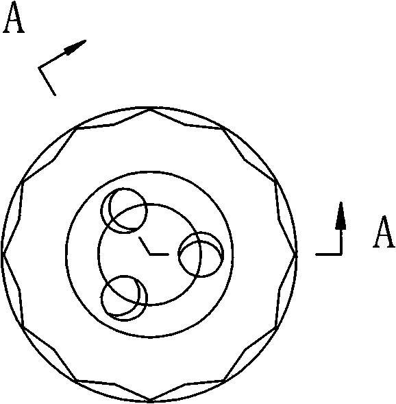 Injection made showerhead