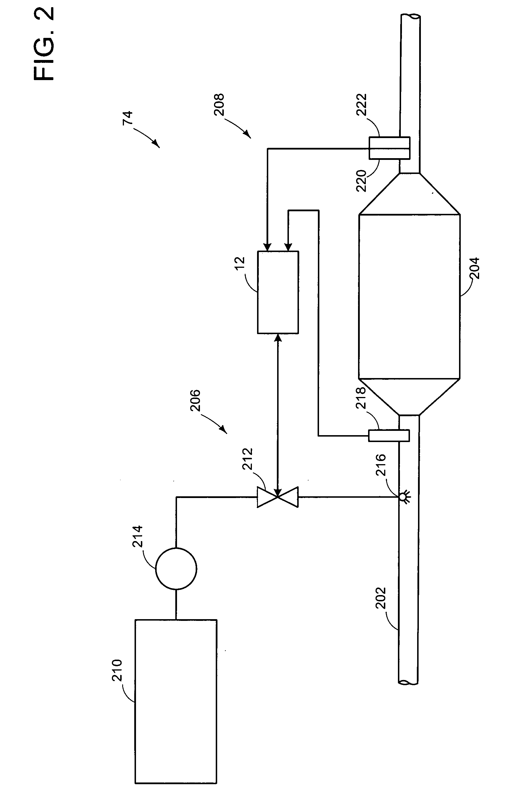 Emission control diagnostic system and method