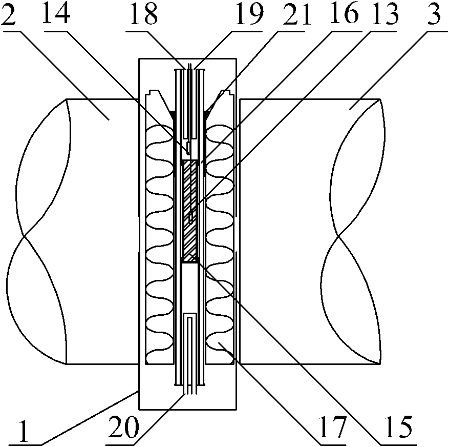 System and method for measuring unfrozen water content in frozen soil by pulse nuclear magnetic resonance (NMR)