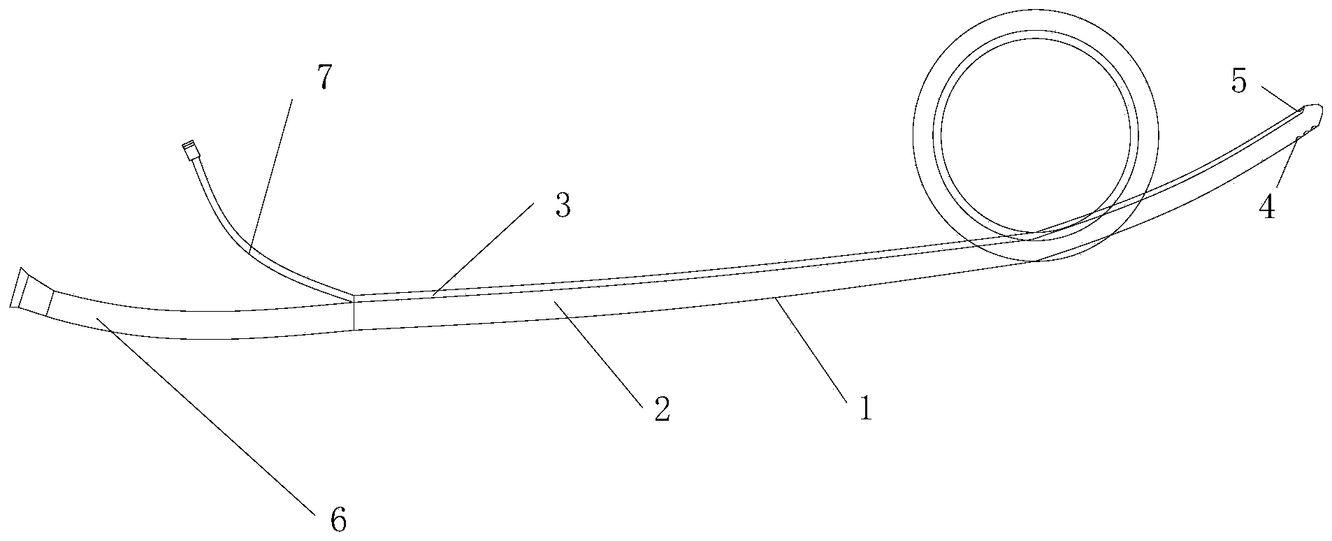 Biliary drainage tube with verification channel