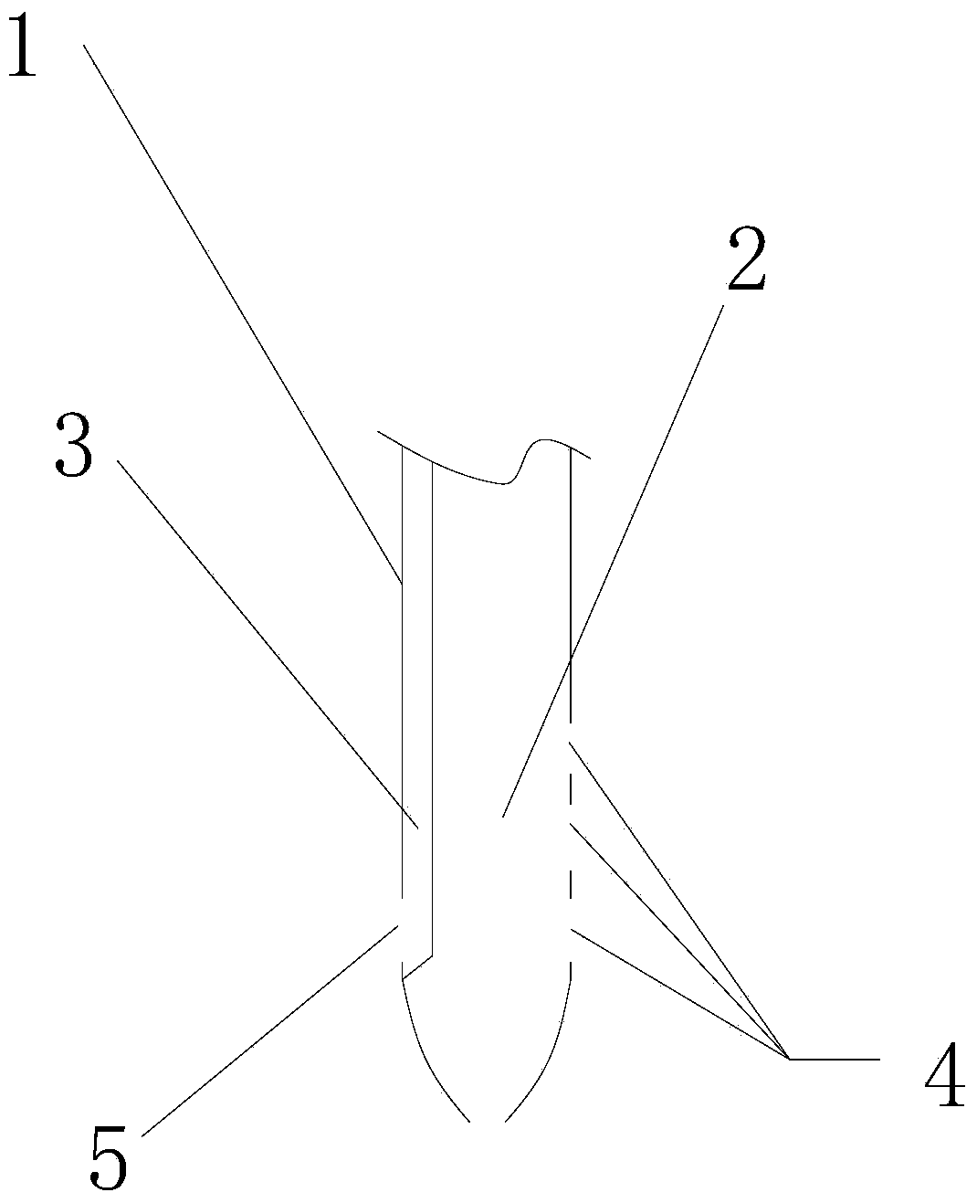 Biliary drainage tube with verification channel