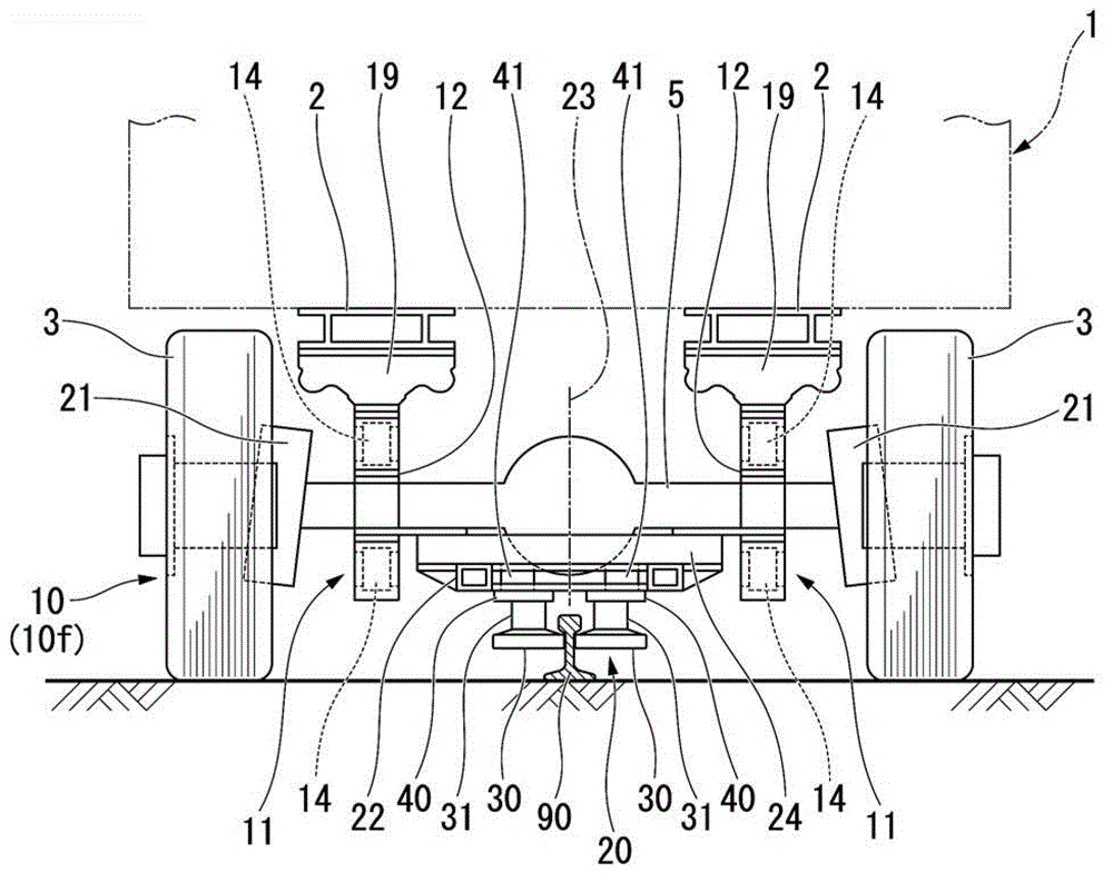 Rail-type vehicle