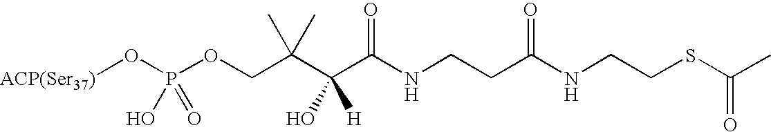 High throughput screening method for biological agents affecting fatty acid biosynthesis