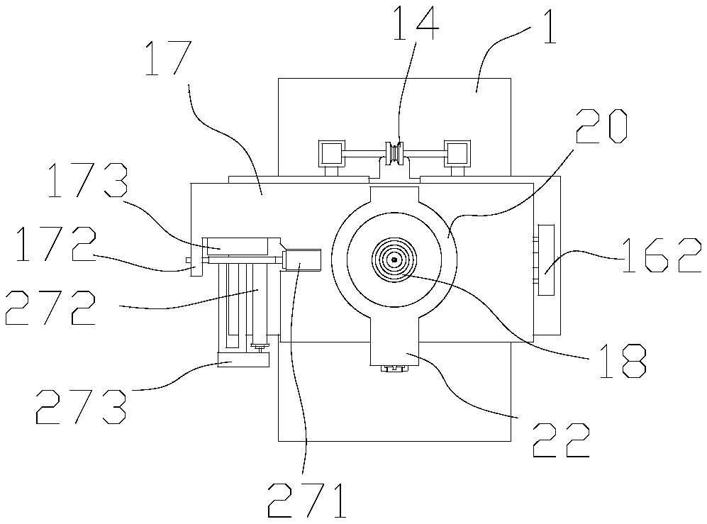 Hole punching robot with point self-finding function