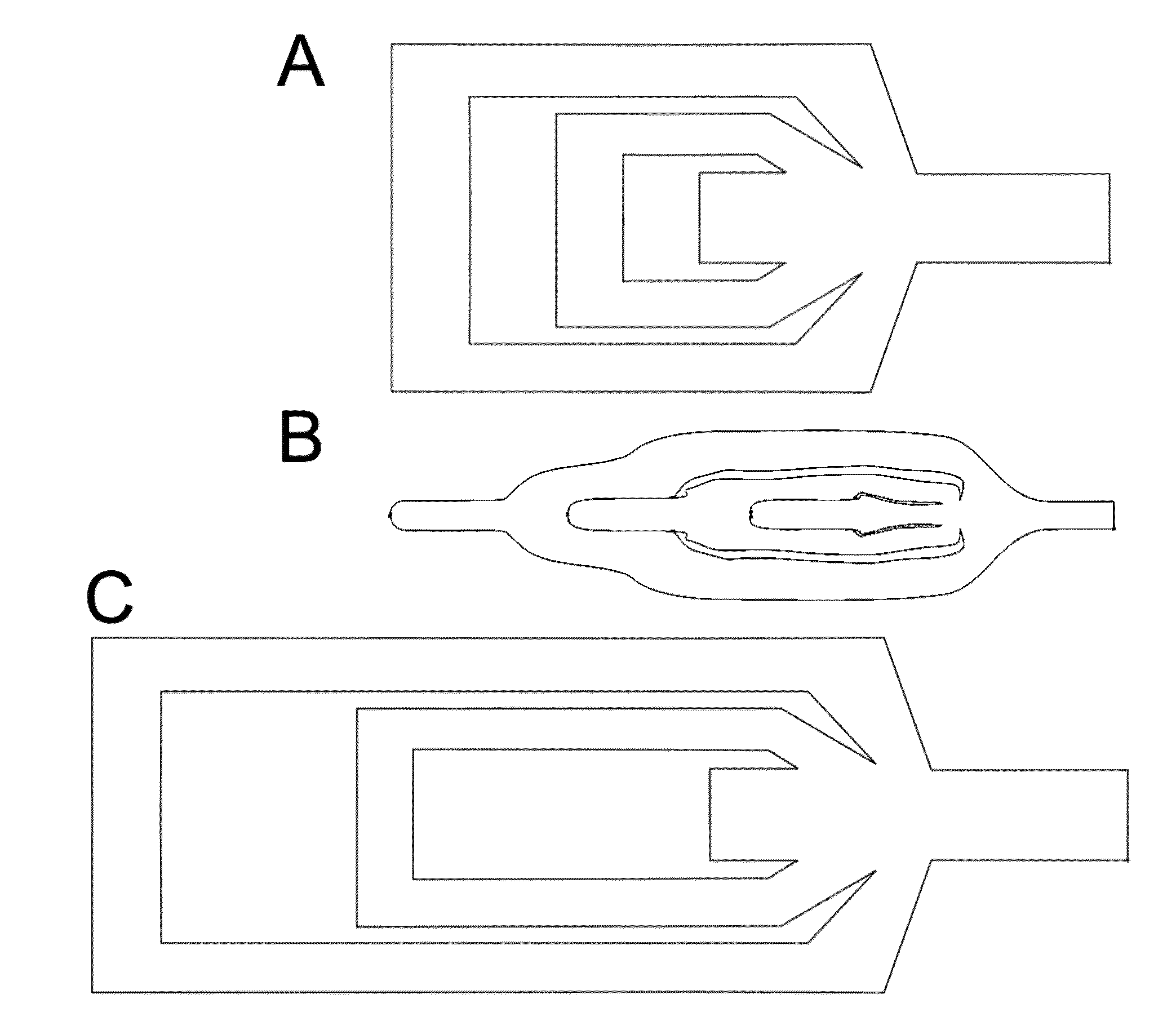 Highly Simplified Lateral Flow-Based Nucleic Acid Sample Preparation and Passive Fluid Flow Control