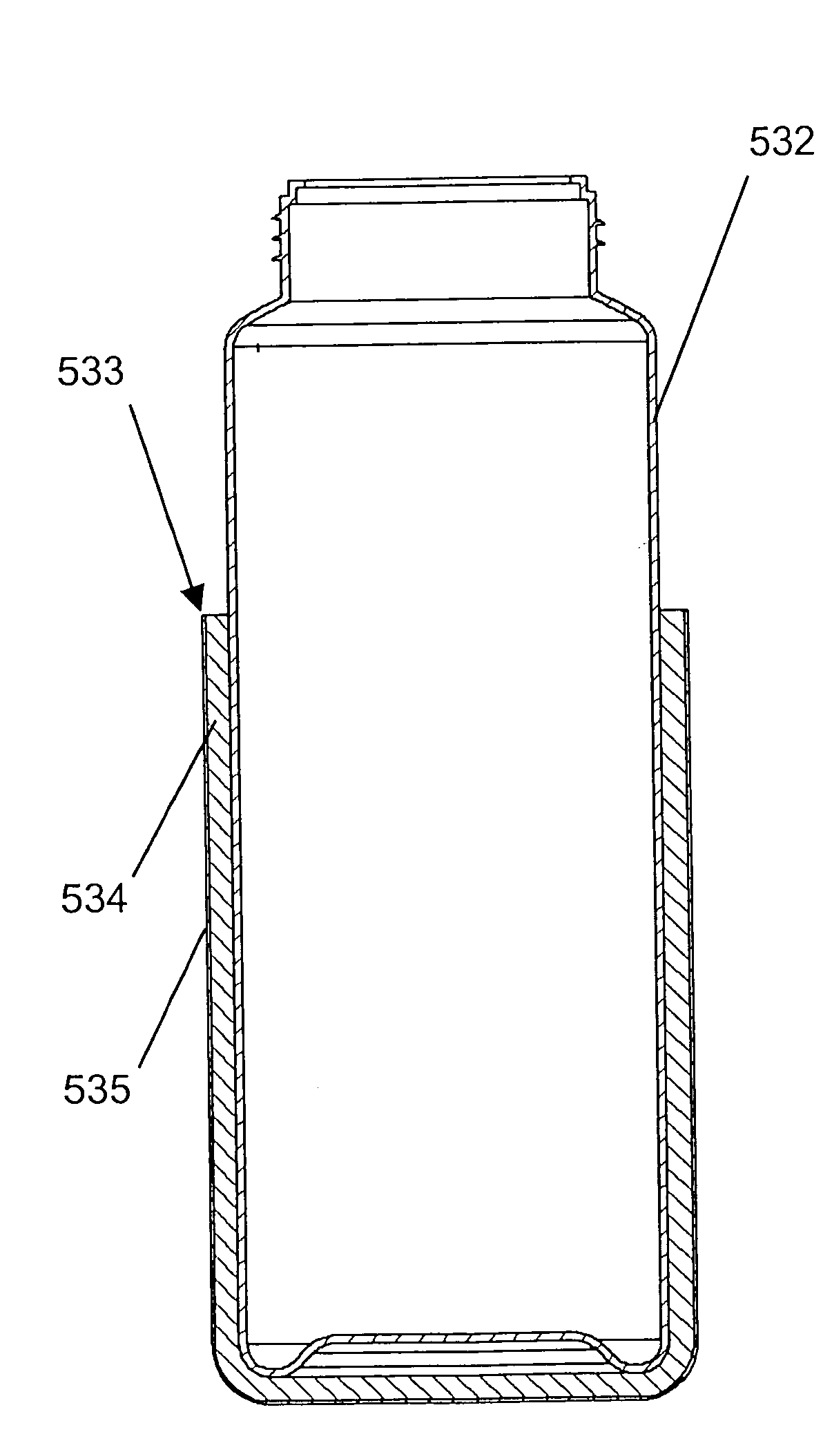 Cooling jacket for containers