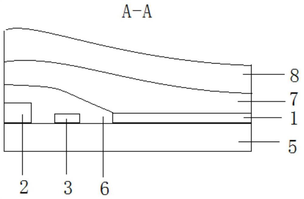 A high stability oled lighting screen body