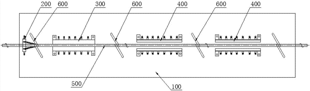 Spray quenching device and steel bar production line