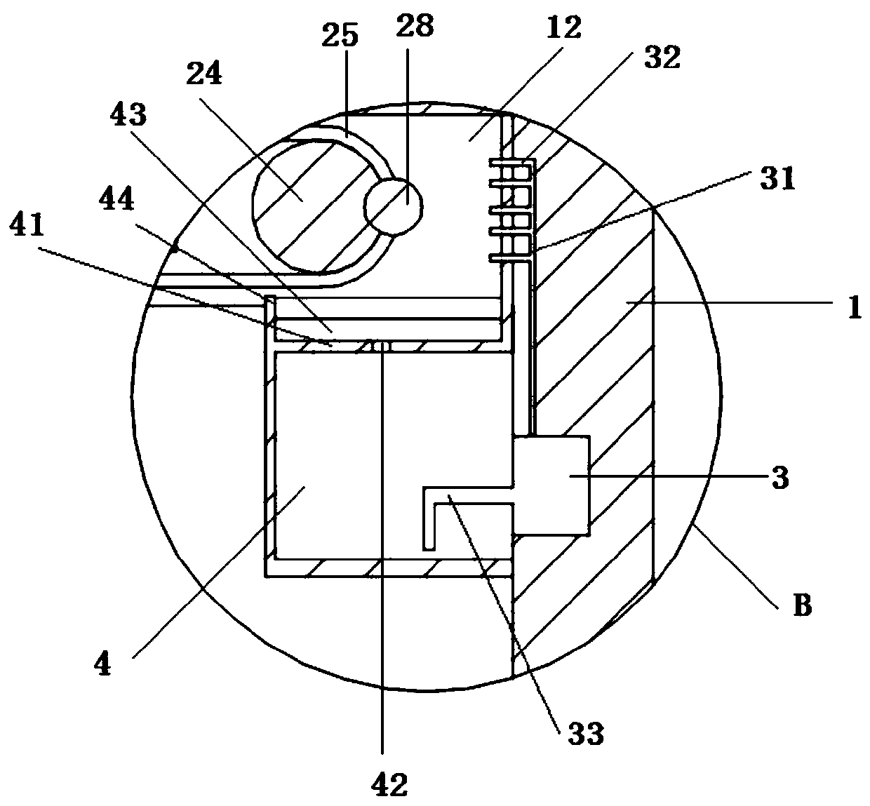 Recovery and disposal device for disposable masks