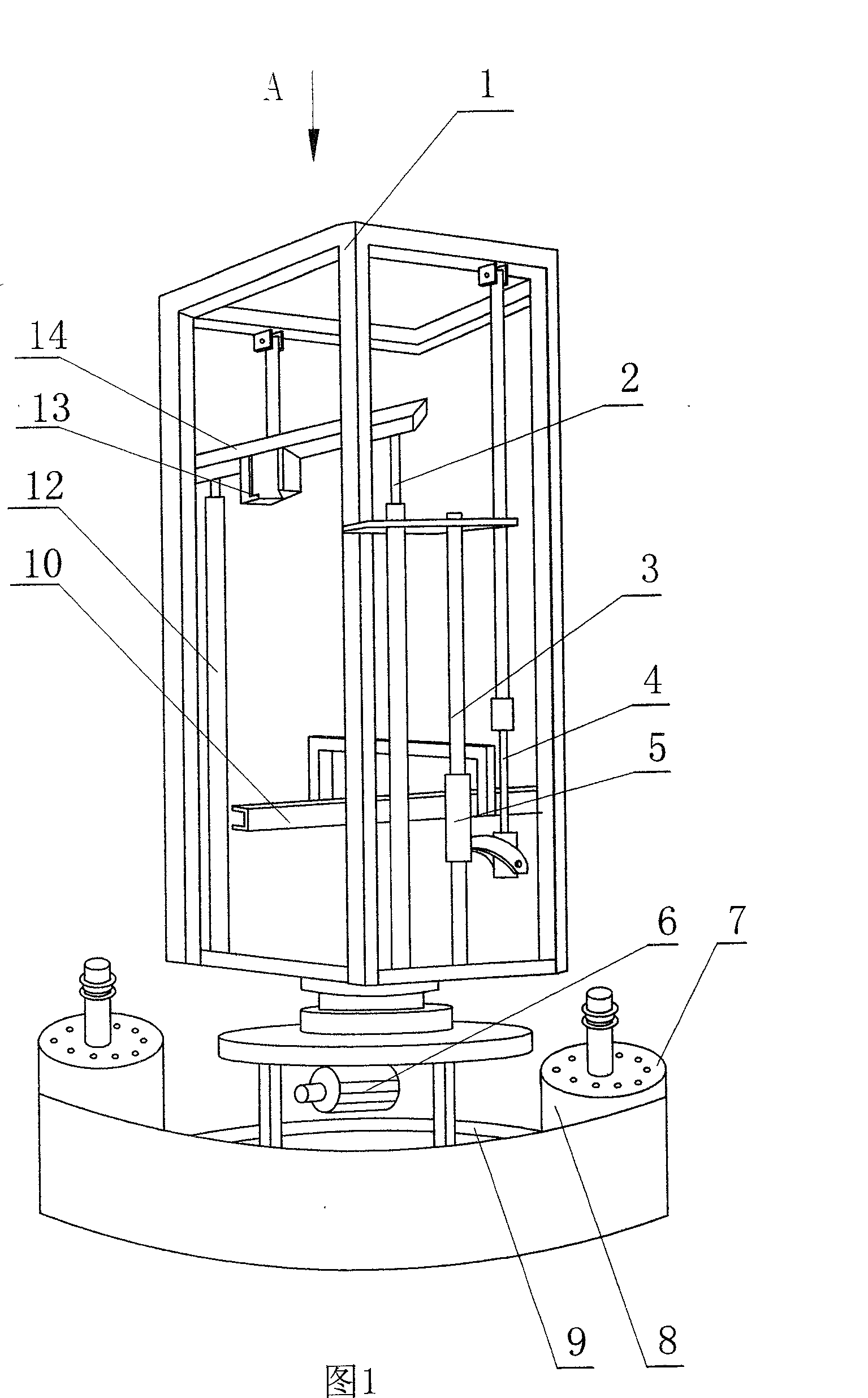 Full automatic technique of graded deferrization, and equipment