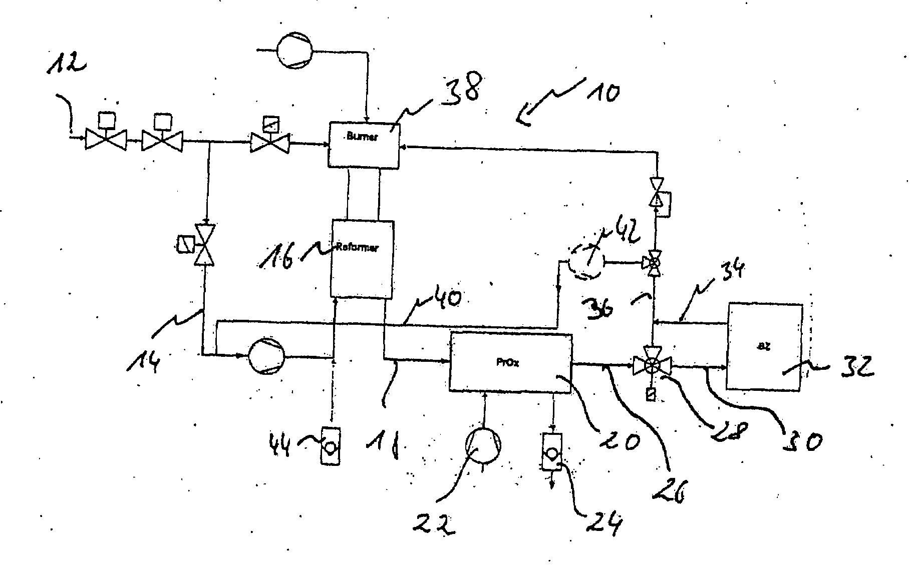 Fuel Cell Heating Device And Method For Operating Said Fuel Cell Heating Device