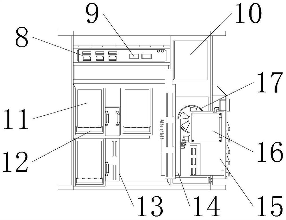 A building intelligent security monitoring device