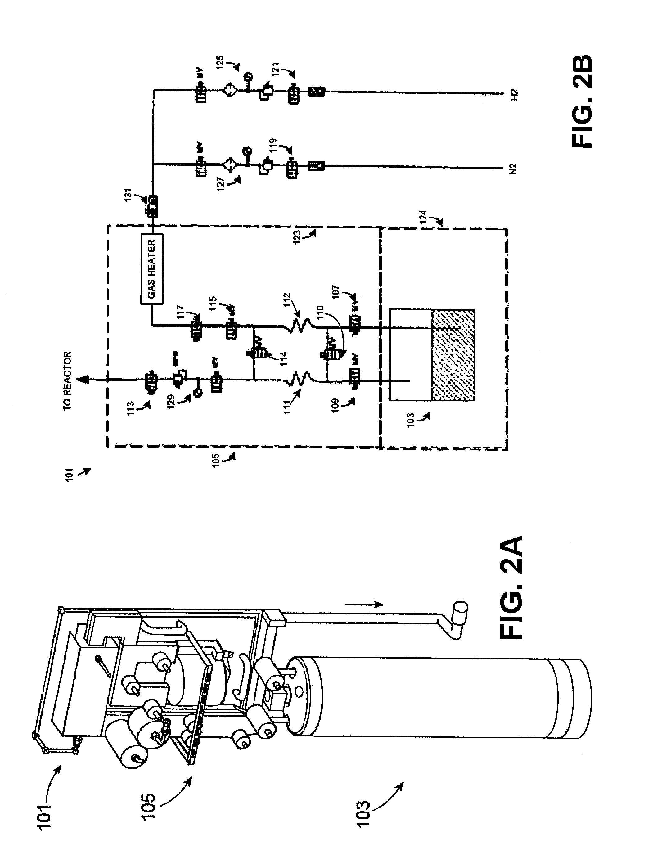 Gallium trichloride injection scheme