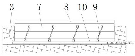 A spinal surgery bracket device for neurosurgery that facilitates drainage and prevents hemorrhage