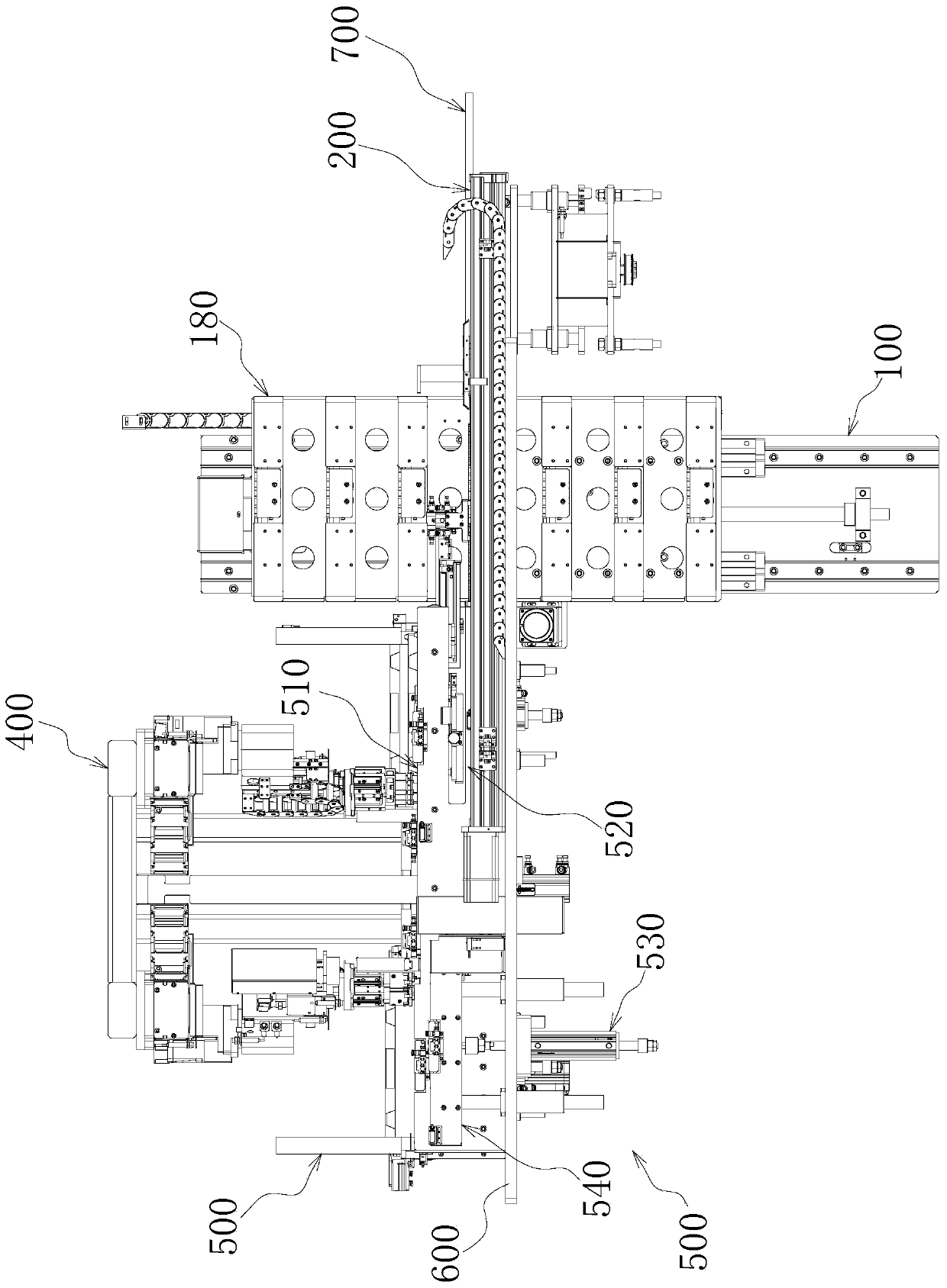 Feeding and discharging equipment