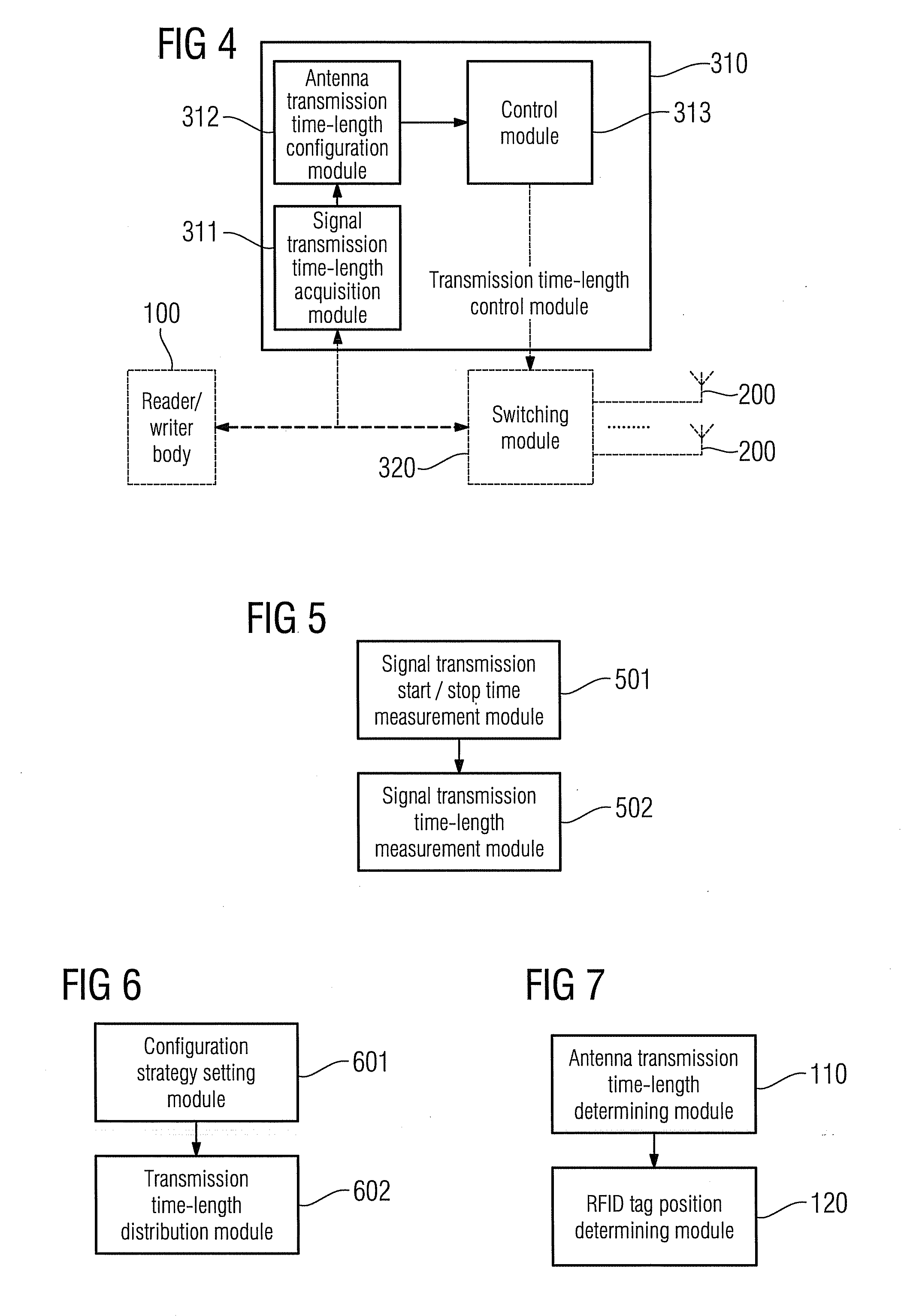 Radio Frequency Identification Reader/Writer and a Method for Implementing Antenna Switching