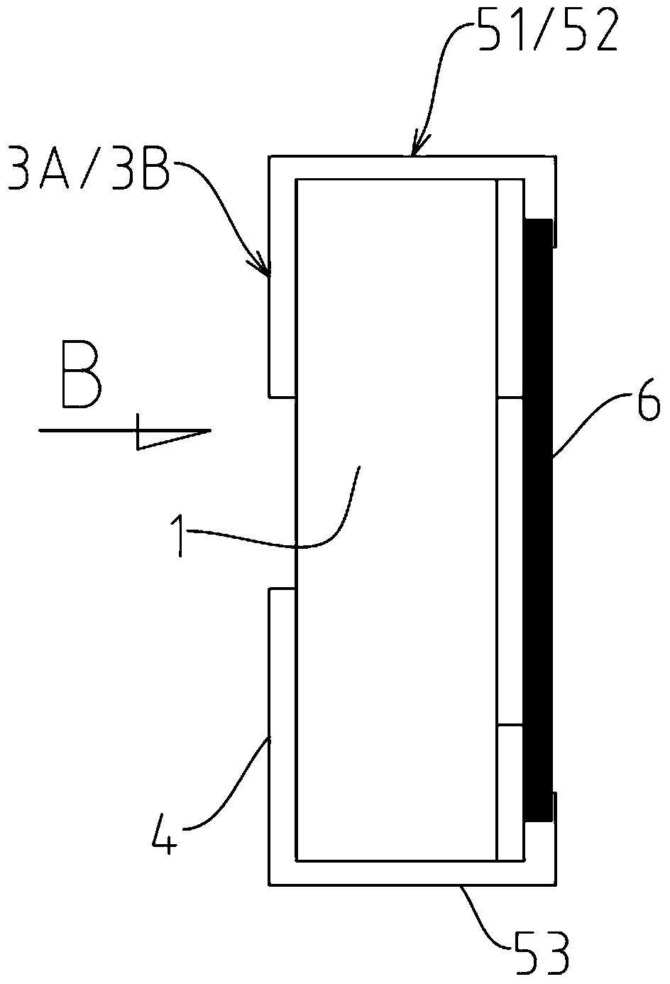 Surface-mounted miniature superimposed circuit attenuation sheet and preparation method thereof