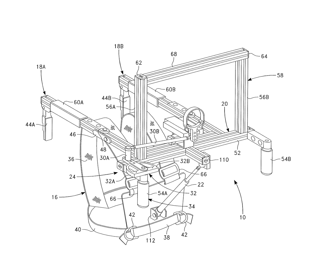 Apparatus for mounting a camera on a person