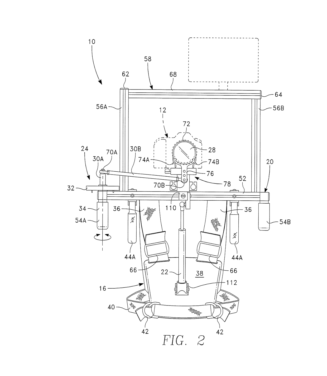 Apparatus for mounting a camera on a person