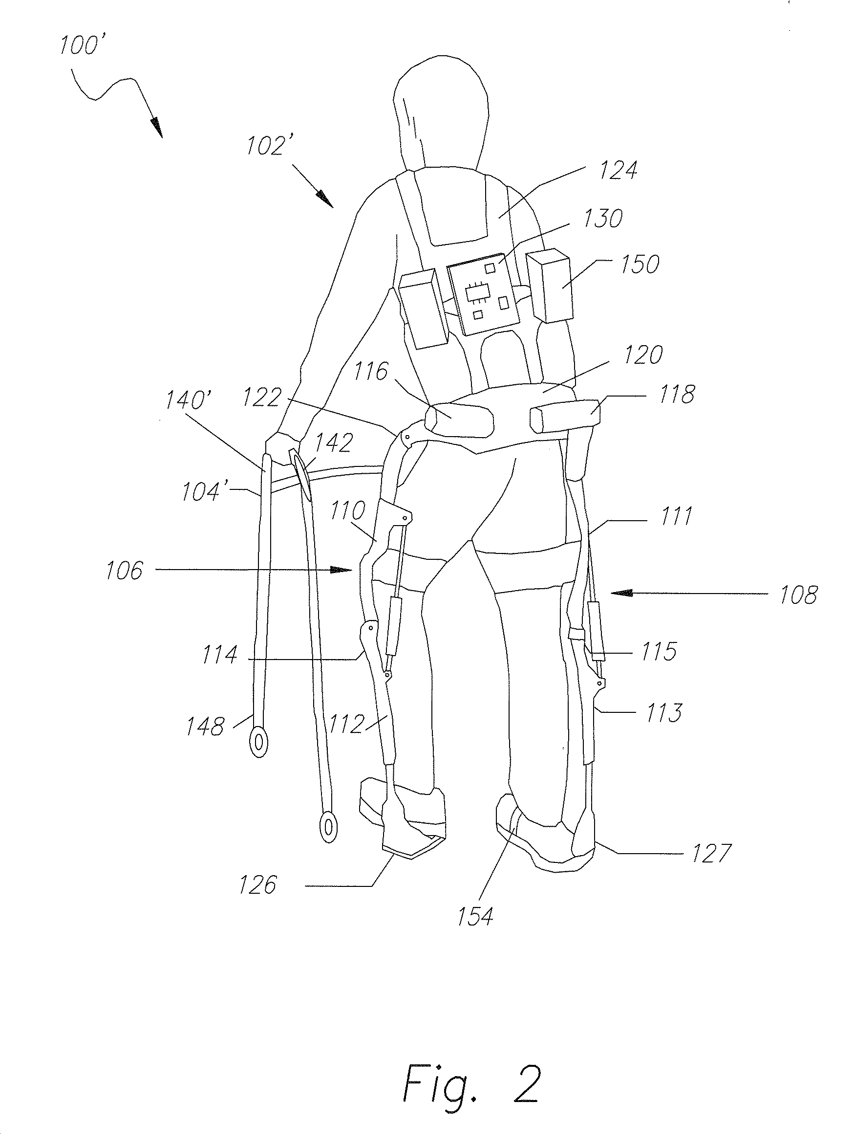 Orthesis system and methods for control of exoskeletons