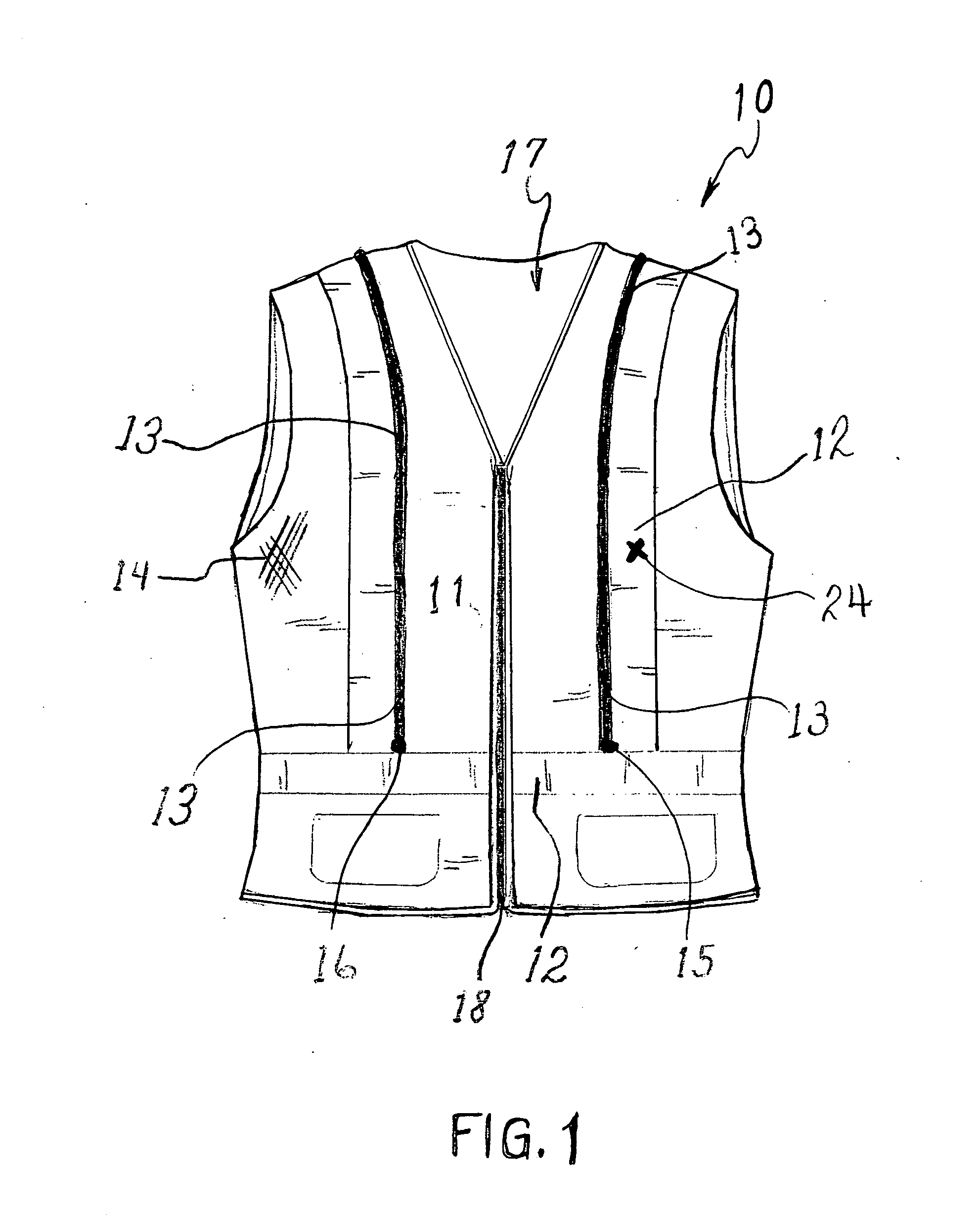 Electro Illuminating Wire Lighted Safety Vests