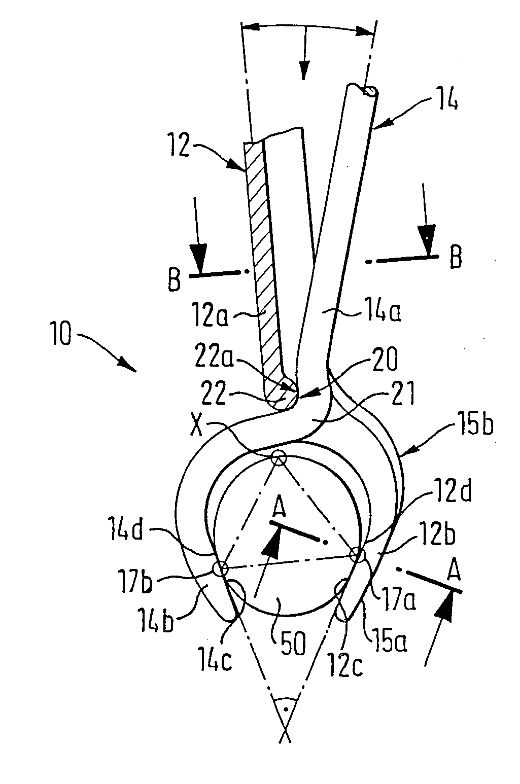 Non-penetrating fixing device