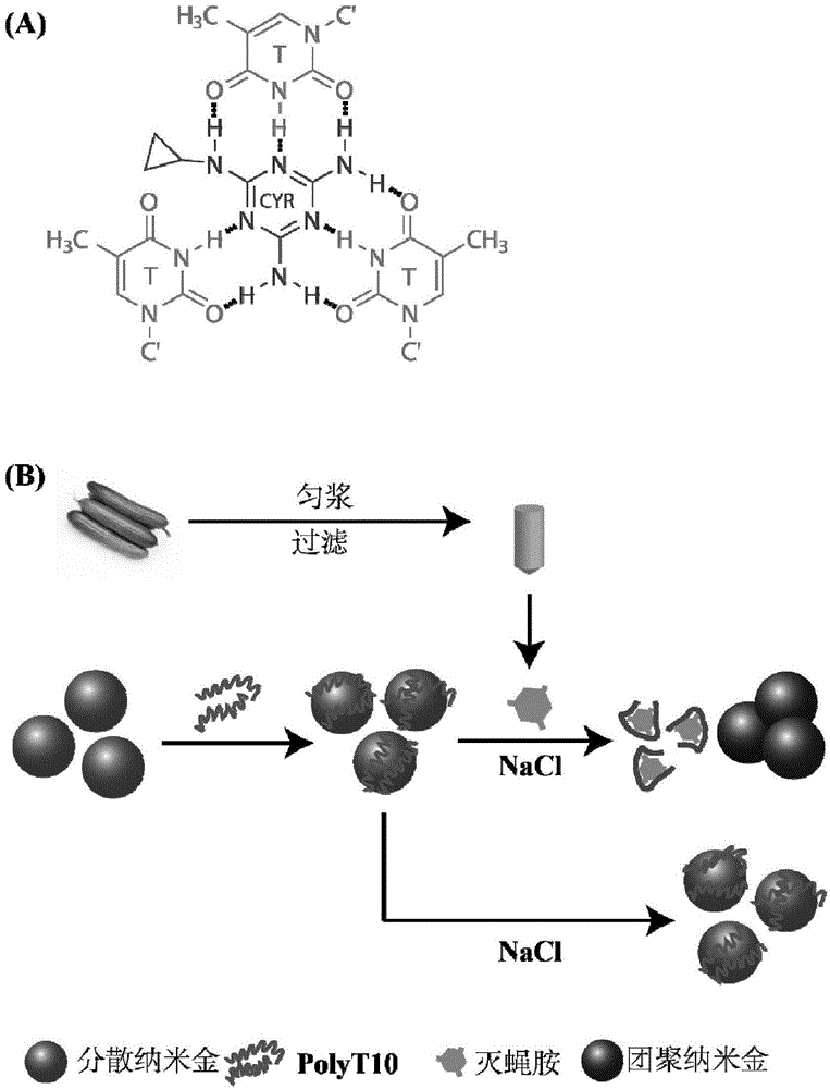 Method for detecting cyromazine