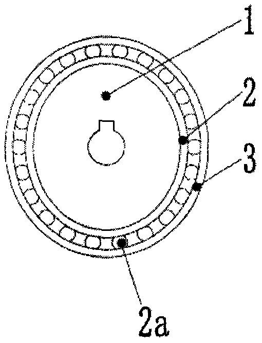 Flexible bearing fatigue life test device