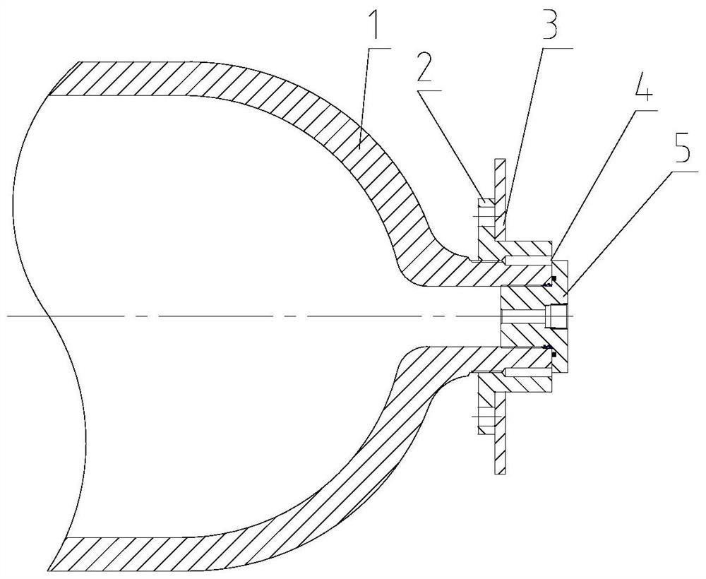 Anti-rotation device of thin-wall storage and transportation gas cylinder