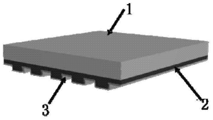 Method for preparing nanoscale thickness thin film and structure on curved surface substrate