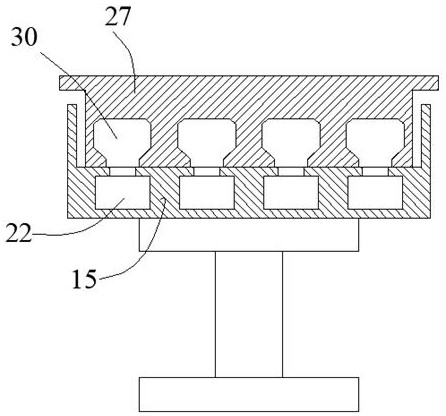 A bridge shock absorber