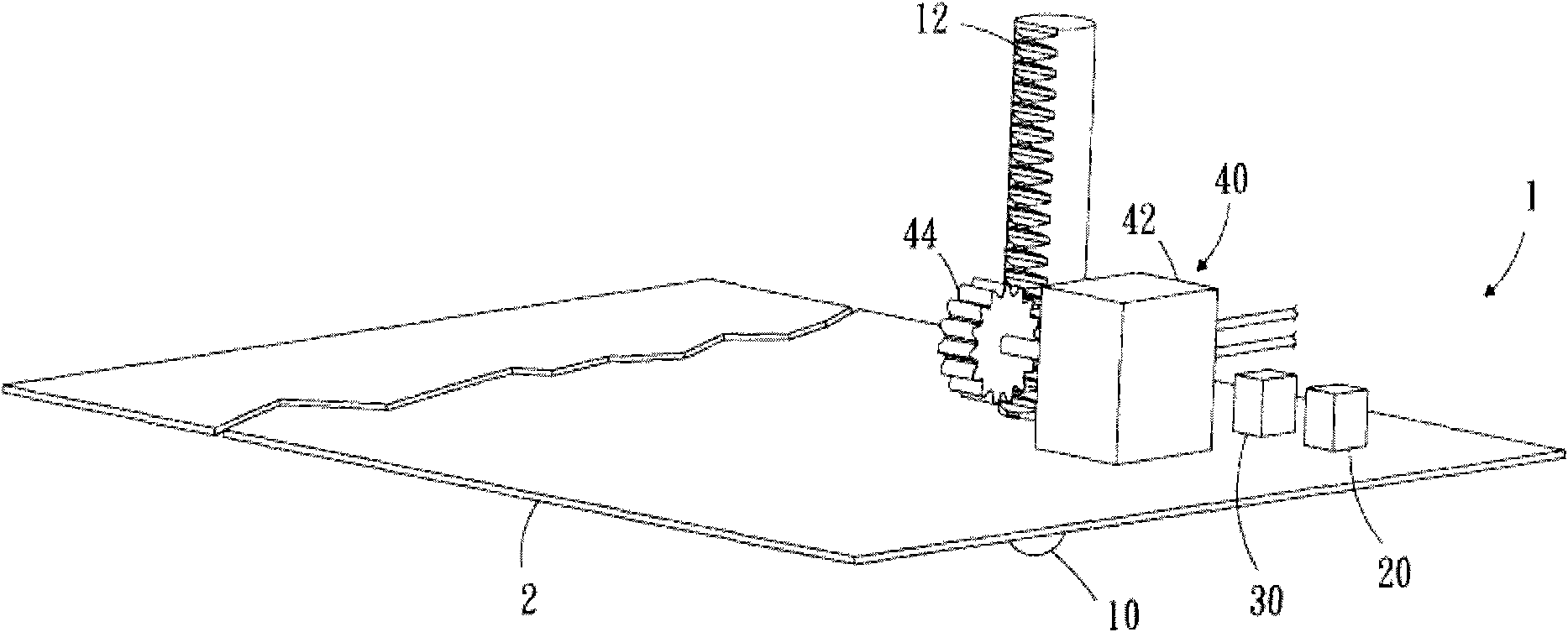 Foot pad adjustment module and foot pad adjustment method