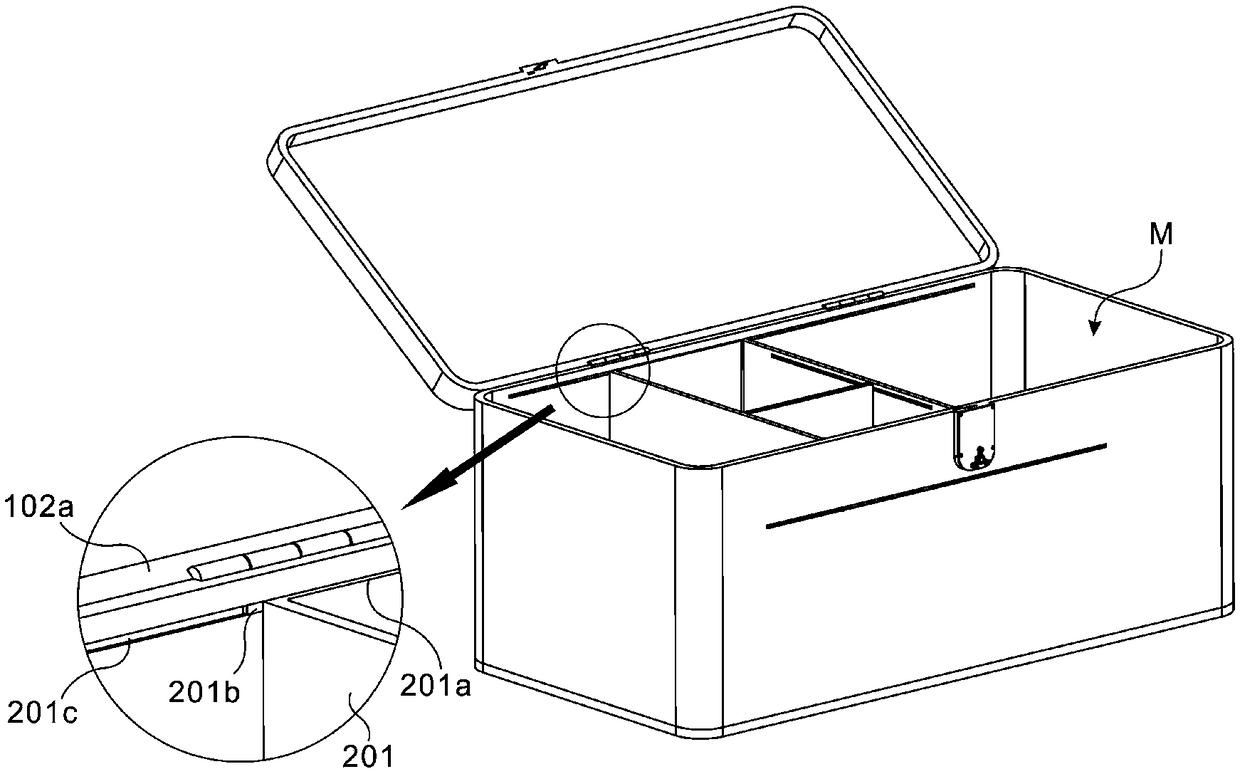 Electronic product storage device