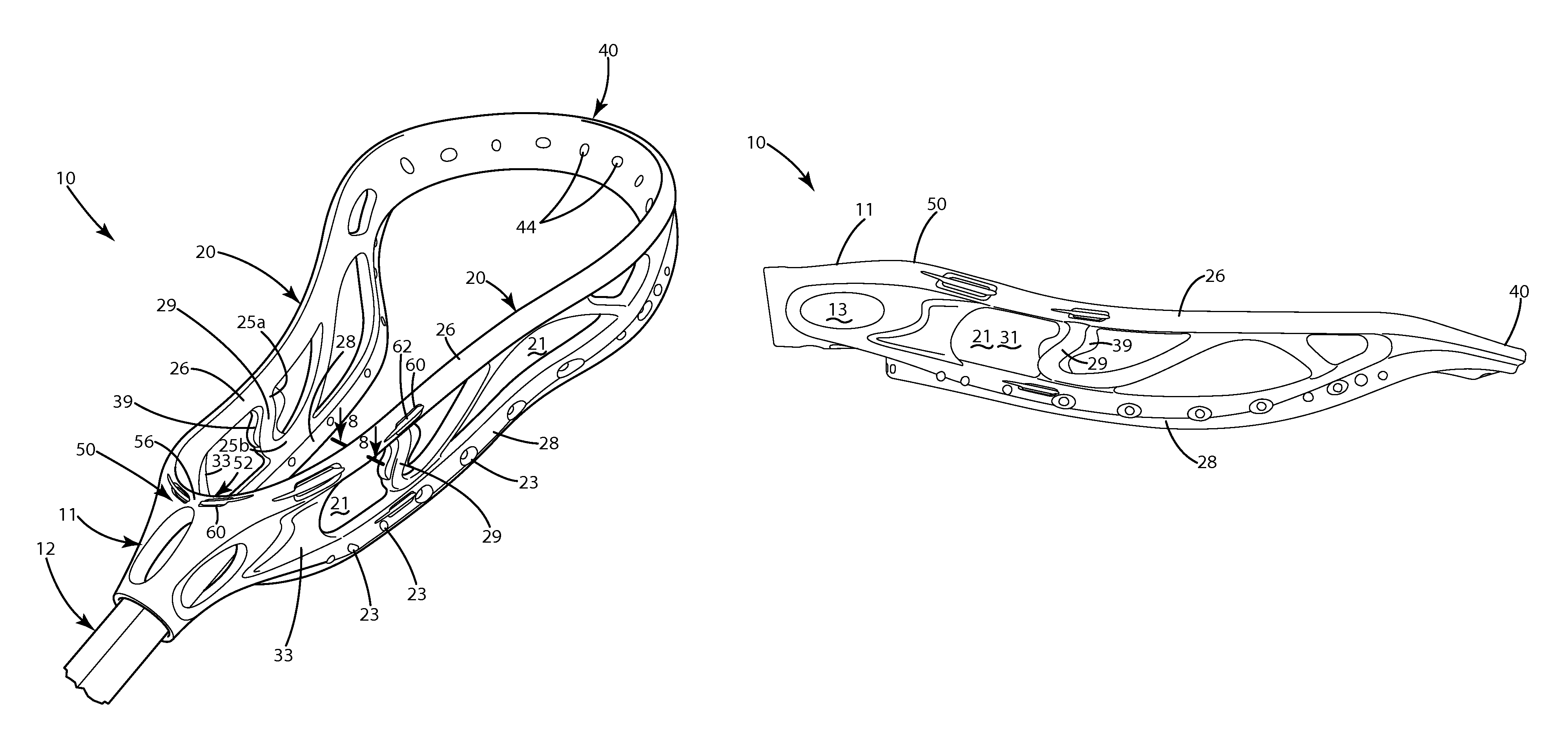 Lacrosse head