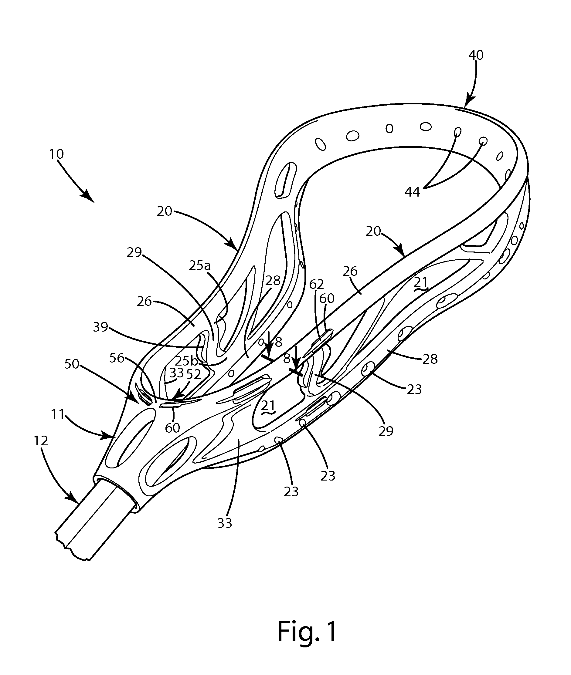 Lacrosse head