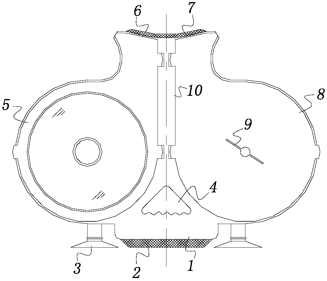 Bearing arm cushion device for blood sampling