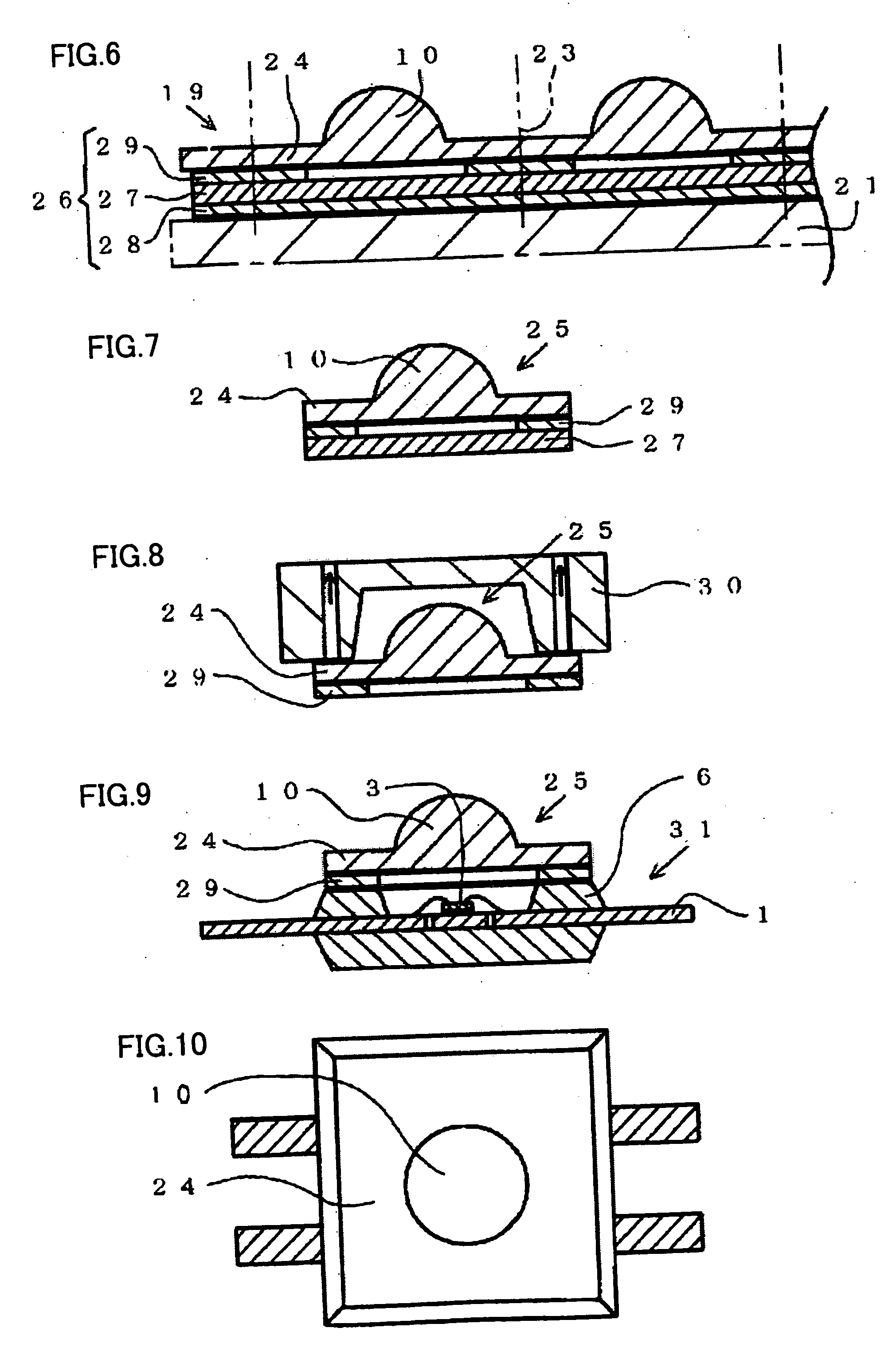 Transparent member, optical device using transparent member and method of manufacturing optical device