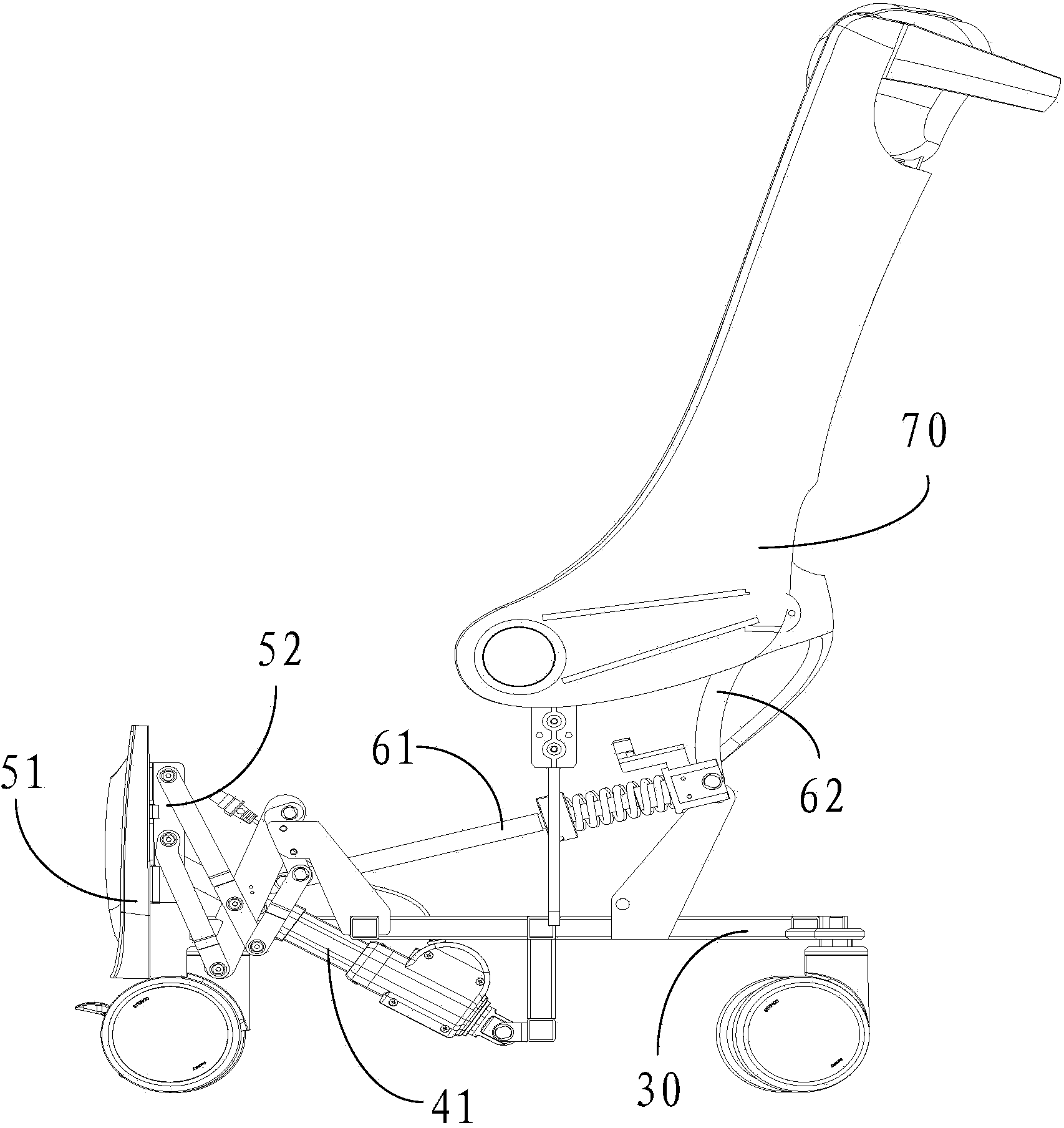 Multifunctional seat with body-lifting function