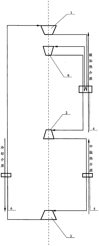 Bidirectional thermal cycle and second type of heat-driven compression heat pump