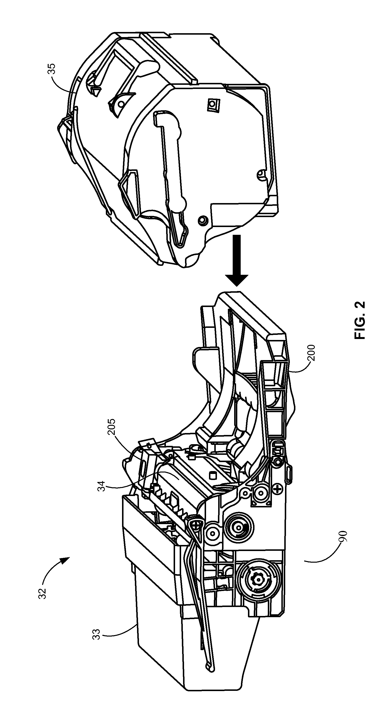 Capacitive Supply Level Sensing Circuit and Method