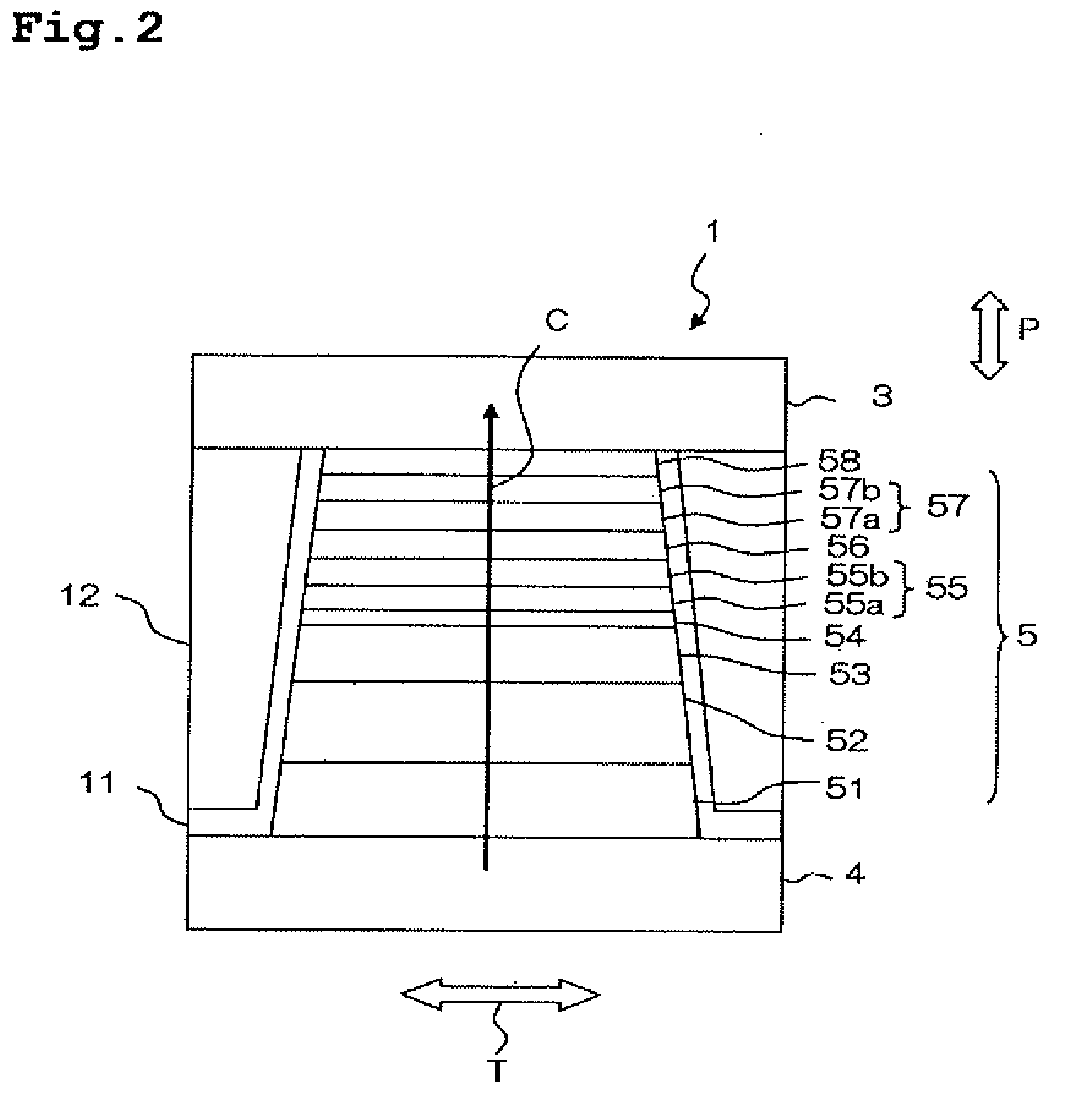 Magneto-resistive effect element provided with GaN spacer layer