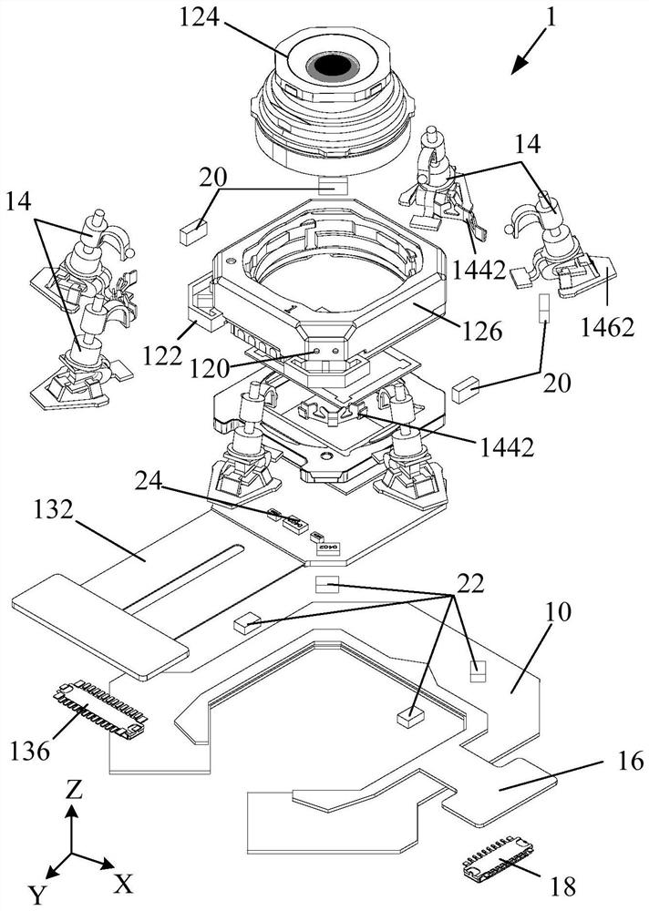 Camera assembly and electronic equipment