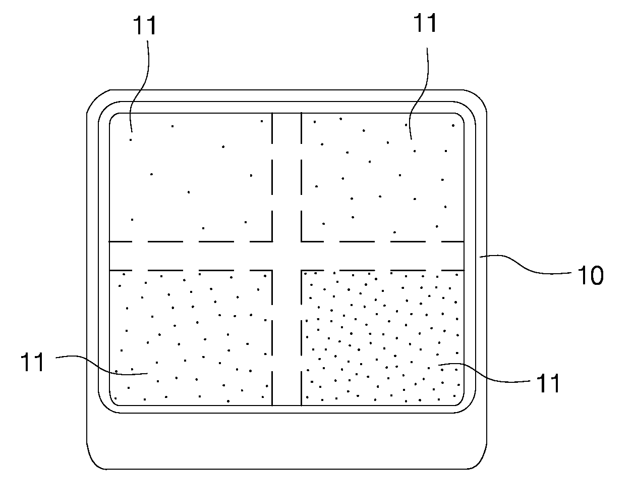 Multicolor transparent computer keyboard