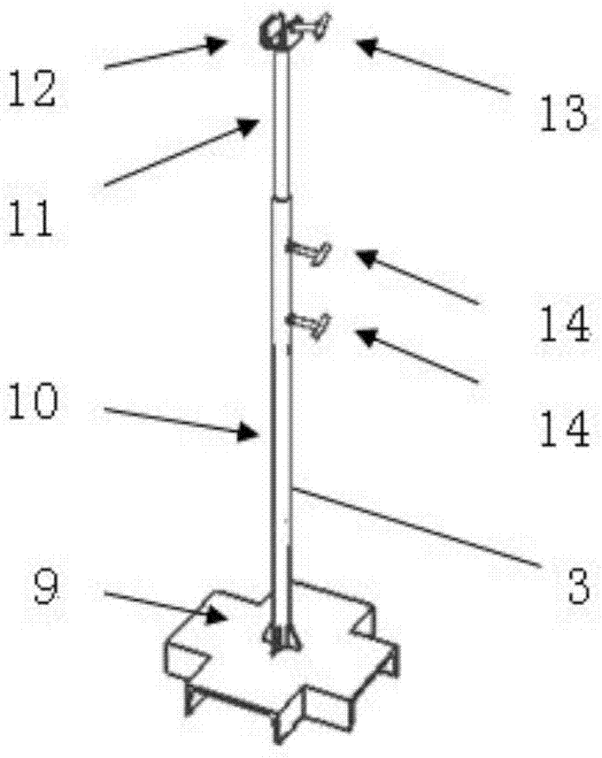 Novel fire discharging and heating device for photovoltaic glass production