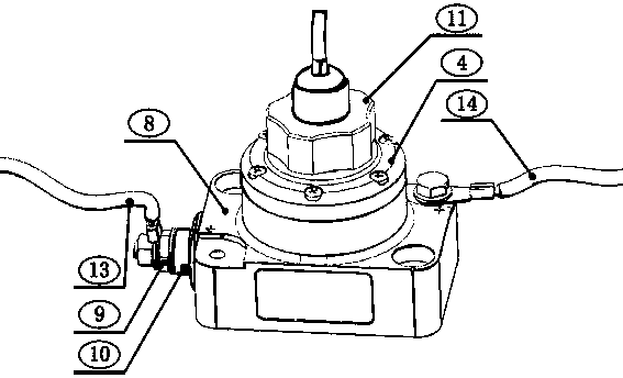 A capacitive equipment live detection final screen sampling device