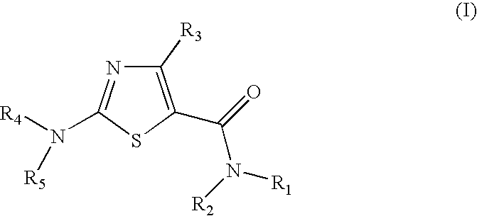 Process for preparing 2-aminothiazole-5-carboxamides useful as kinase inhibitors