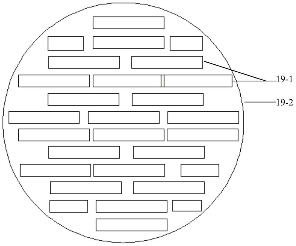 An anoxic fluidized bed device for treating industrial wastewater