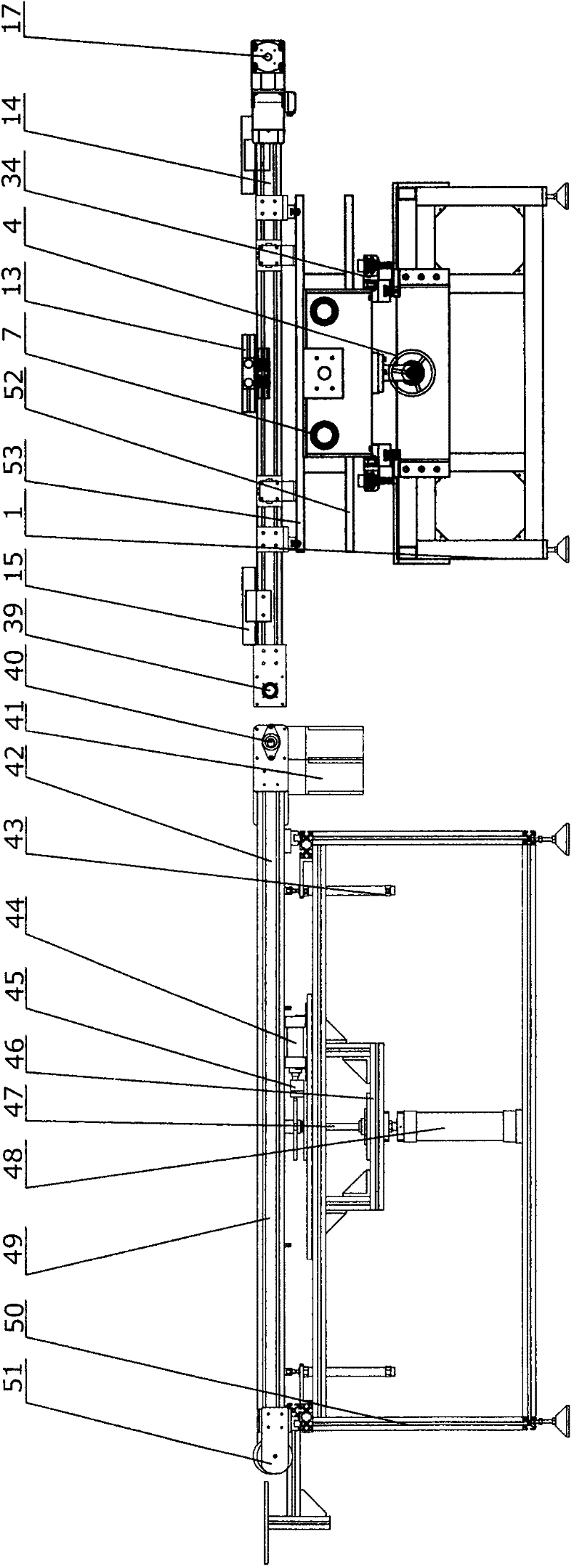 Solar cell assembly frame and angle assembling device and process thereof