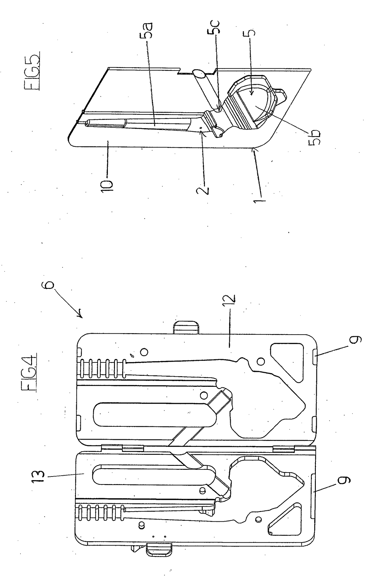 Mould for realizing a temporary prosthesis of hip or shoulder, and method thereof