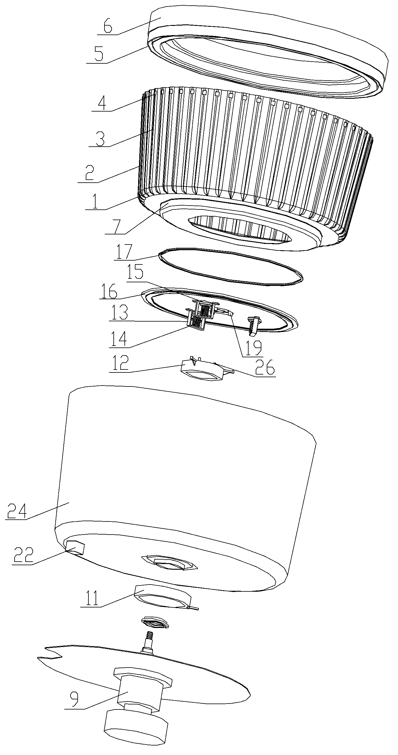 Electromagnetic water drainage system and washing machine